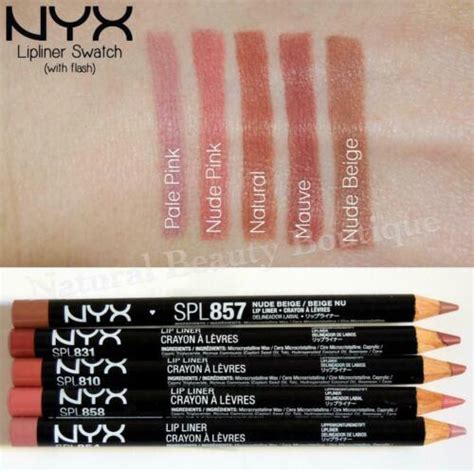 nyx nude beige lip liner|NYX PROFESSIONAL MAKEUP Lipliner Slim 855。